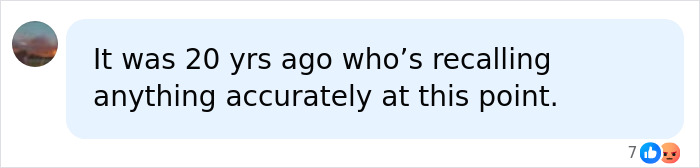 Text message saying it was 20 years ago, questioning accuracy of recalling events, related to former club manager reveals. Text message saying it was 20 years ago, questioning accuracy of recalling events, related to former club manager reveals.