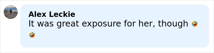 Social media comment reacting to a health and wellness girly&rsquo;s harsh wake-up call after criticizing an airline.