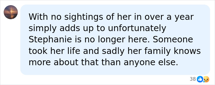 Facebook post screenshot showing a message about a 13-year-old vanishing from family&rsquo;s yurt in rural Maine.