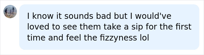 Comment bubble with text about wishing to see tribe members try a can of coke, related to tourist arrested for isolated tribe visit.