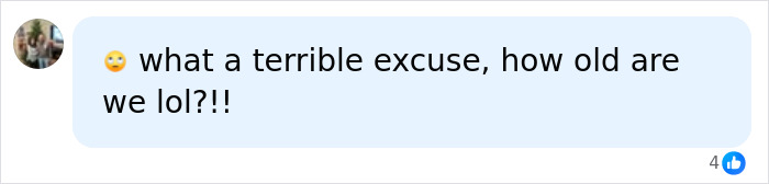 Person reacting with an eye-roll emoji and text saying how old are we in response to McDonald&rsquo;s viral Big Arch Burger.