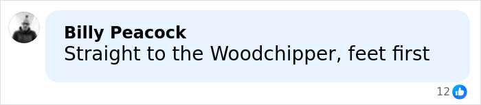Comment by Billy Peacock expressing strong disapproval about teacher allegedly building relationship with mom involving her daughter.