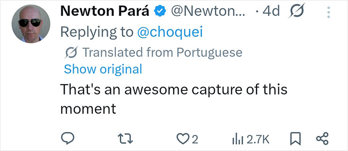 Tweet showing a user praising a viral video of a pregnant doctor capturing her baby peeing inside the womb.