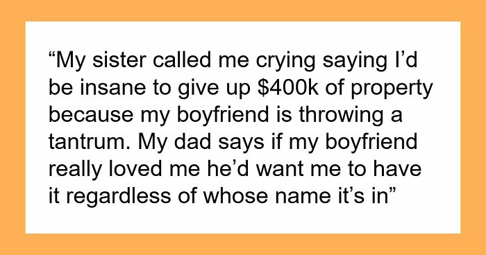 Woman Stands Firm On Accepting Property In Her Name, Boyfriend Takes It As A Personal Attack