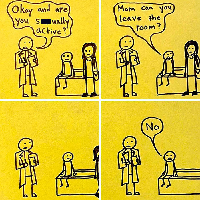 Here Are 33 Incredibly Ridiculous Post-It Note Comics By This Artist (New Pics)