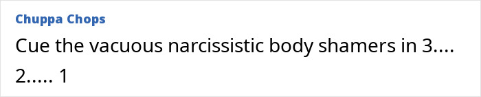 Estrela de reality show é solicitada a encobrir parte inesperada do corpo enquanto estiver no lounge de uma companhia aérea