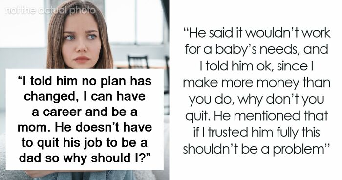 Man Calls Wife Selfish For Refusing To Become A SAHM While Cheating On Her The Entire Time