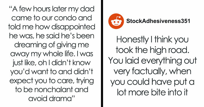 Dad Pays For All His Kids’ College But One, Shocked She Doesn’t Want Him To Walk Her Down The Aisle