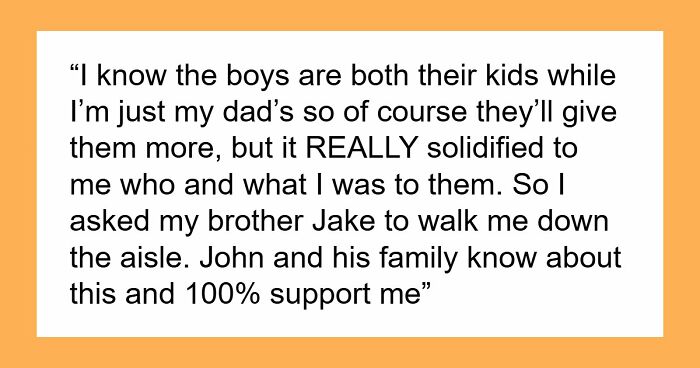 Dad Pays For All His Kids’ College But One, Shocked She Doesn’t Want Him To Walk Her Down The Aisle