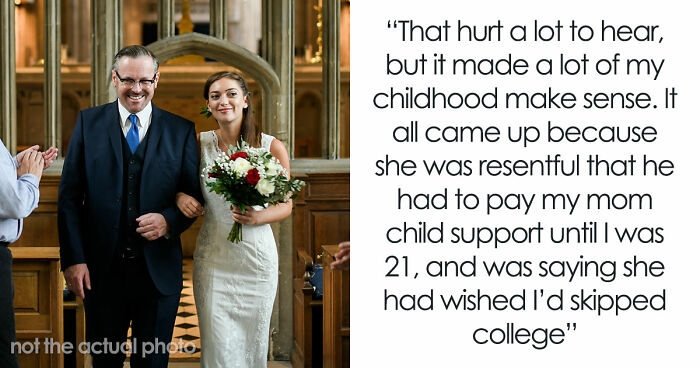 Dad Pays For All His Kids’ College But One, Shocked She Doesn’t Want Him To Walk Her Down The Aisle