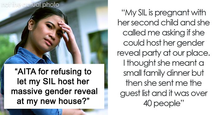 Woman Accused Of Ruining SIL’s Pregnancy Experience By Refusing To Let Her Host A Party In Her New House