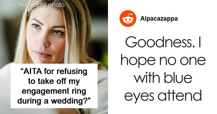 Woman Refuses To Remove Engagement Ring For Friend’s Wedding, Drama Follows