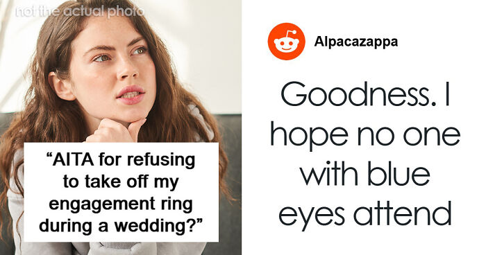 Woman Refuses To Remove Engagement Ring For Friend’s Wedding, Drama Follows