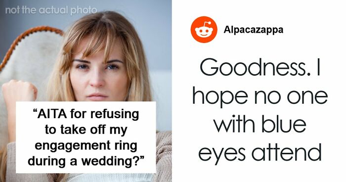 Woman Refuses To Remove Engagement Ring For Friend’s Wedding, Drama Follows