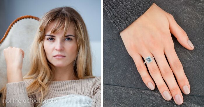 Woman Refuses To Remove Engagement Ring For Friend’s Wedding, Drama Follows