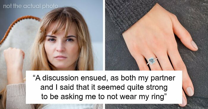 Woman Refuses To Remove Engagement Ring For Friend’s Wedding, Drama Follows