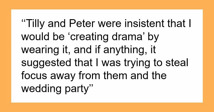 Woman Refuses To Remove Engagement Ring For Friend’s Wedding, Drama Follows