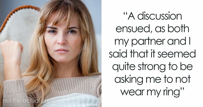 Woman Refuses To Remove Engagement Ring For Friend’s Wedding, Drama Follows