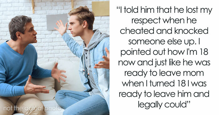 Teen Watches Dad Cheat And Remarry, Refuses To Accept New Siblings, Cuts Him Off For Good