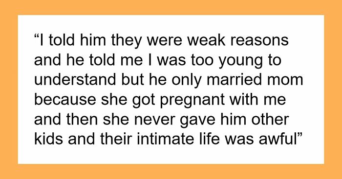 Teen Watches Dad Cheat And Remarry, Refuses To Accept New Siblings, Cuts Him Off For Good
