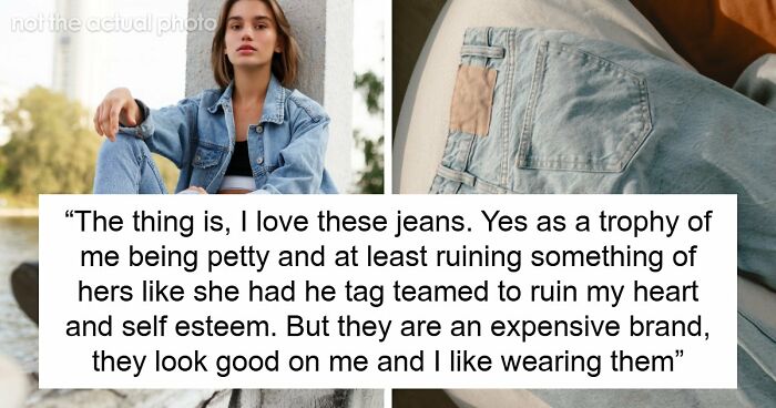 GF Finds BF In Bed With Another Woman, Takes Her Jeans As A “Trophy,” Not Realizing Their Story