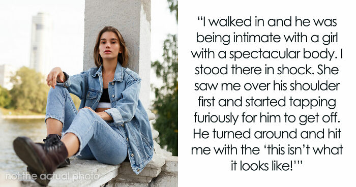 GF Finds BF In Bed With Another Woman, Takes Her Jeans As A “Trophy,” Not Realizing Their Story