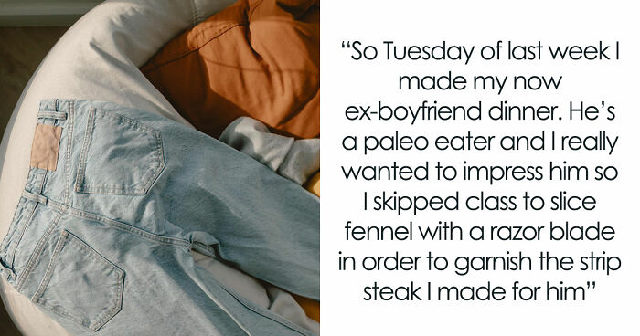 GF Finds BF In Bed With Another Woman, Takes Her Jeans As A “Trophy,” Not Realizing Their Story