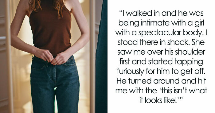 GF Finds BF In Bed With Another Woman, Takes Her Jeans As A “Trophy,” Not Realizing Their Story