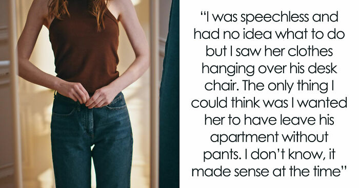 GF Finds BF In Bed With Another Woman, Takes Her Jeans As A “Trophy,” Not Realizing Their Story