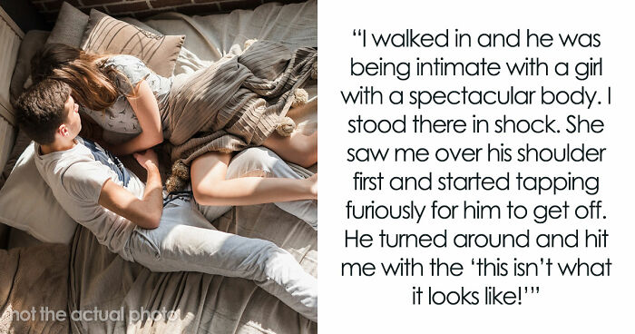 GF Finds BF In Bed With Another Woman, Takes Her Jeans As A “Trophy,” Not Realizing Their Story