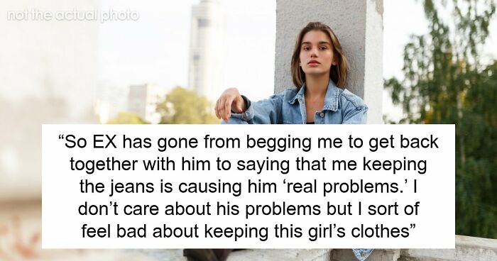GF Finds BF In Bed With Another Woman, Takes Her Jeans As A “Trophy,” Not Realizing Their Story