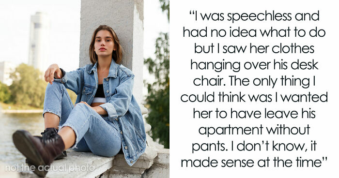 GF Finds BF In Bed With Another Woman, Takes Her Jeans As A “Trophy,” Not Realizing Their Story