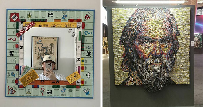 63 Genius Ways Creative People Turned Trash Into Something Surprisingly Useful Or Artistic