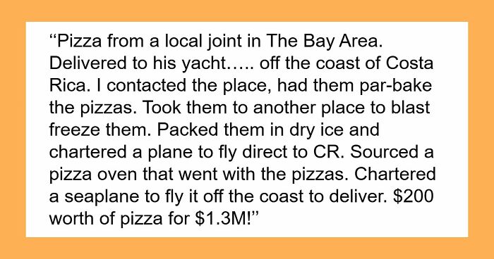 “$200 Worth Of Pizza For $1.3M”: 85 Times The Ultra-Rich Spent Money In Ways That Feel Almost Offensive
