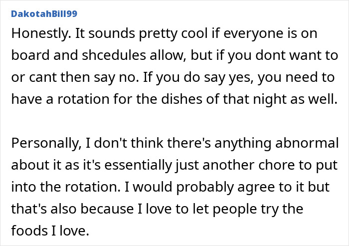 Quatro colegas de quarto desenvolvem um sistema brilhante para economizar dinheiro em mantimentos