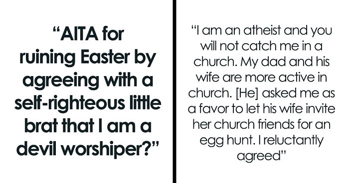 Atheist Man Plays Into Kid’s Belief That He’s A Devil Worshiper, Makes Them Cry And Upsets Parents
