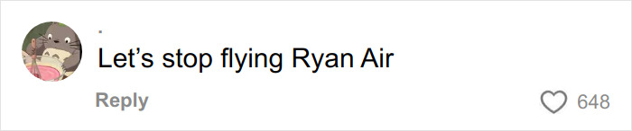 Ryanair implora aos passageiros que parem de usar um item específico nos voos