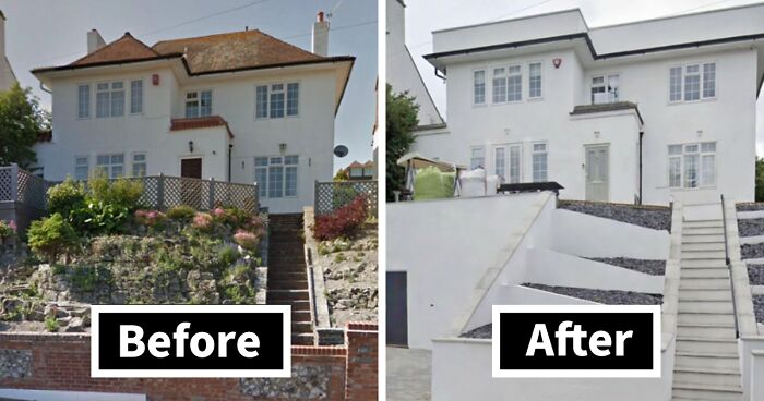 37 ‘Then Vs. Now’ Pics Of Houses On Google Maps That Made The Internet Seriously Mad