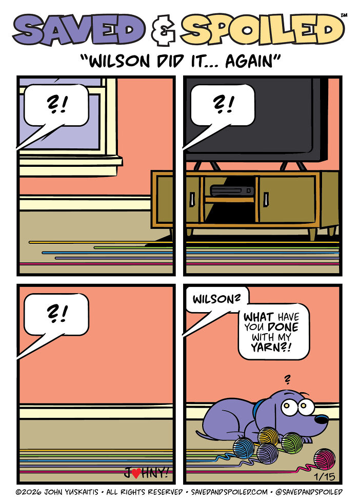 30 More Saved & Spoiled Comics About Life With A Rescue Dog And A Very Spoiled Cat