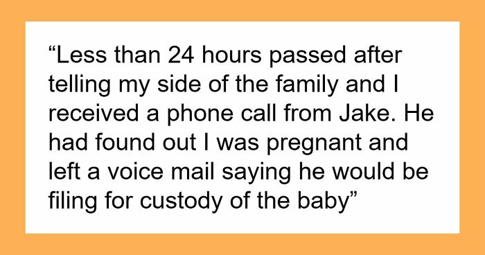 SIL Keeps Feeding Info To Unstable Ex, Pregnant Woman Cuts Her Off, The Scary Truth Comes Out