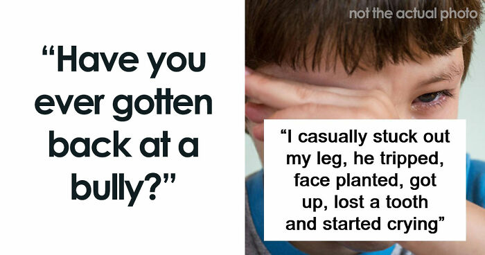 47 Stories Of Victims Getting Their Satisfying Revenge Against School Bullies
