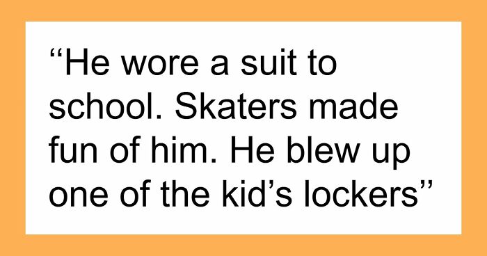 49 Stories Of Kids In School Who Earned The “Weirdo” Title