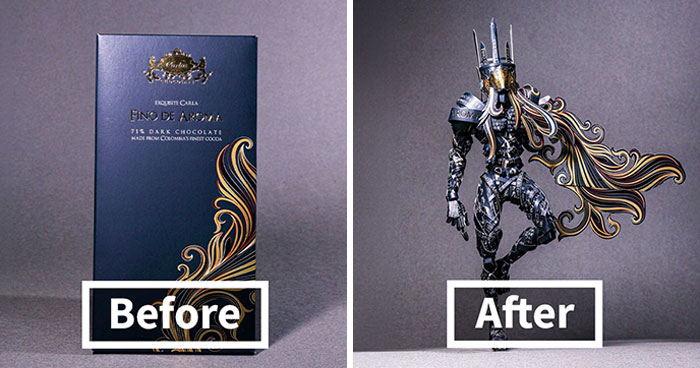 Japanese Artist Turns Product Packaging Into Art, And The Result Might Amaze You (21 New Pics)