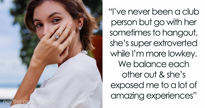 Guy’s Imagination Drives Him Mad As He Spots Fiancée Not Putting On Her Engagement Ring At Clubs