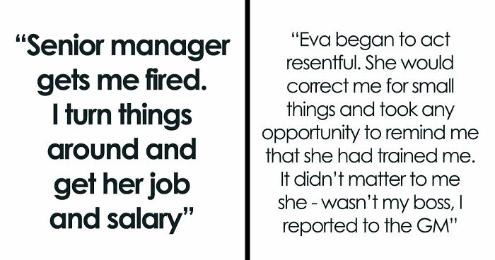 Employee Fired After Being Set Up By Manager, Comes Back As The New Boss The Next Day