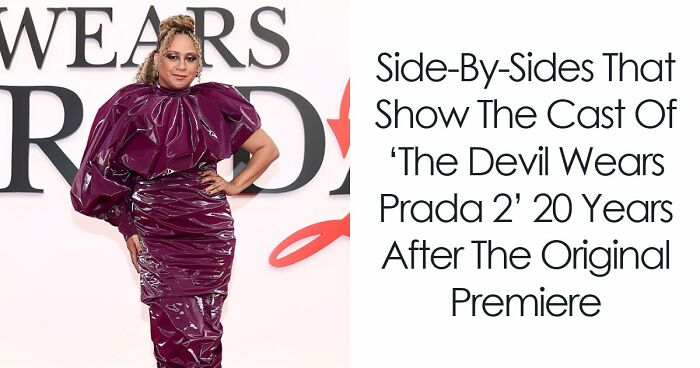 Side-By-Sides That Show The Cast Of ‘The Devil Wears Prada 2’ 20 Years After The Original Premiere