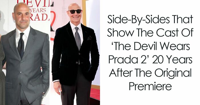 Side-By-Sides That Show The Cast Of ‘The Devil Wears Prada 2’ 20 Years After The Original Premiere