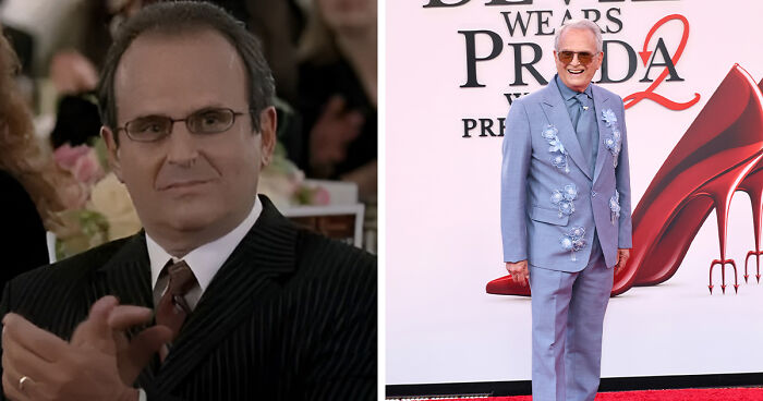 Side-By-Sides That Show The Cast Of ‘The Devil Wears Prada 2’ 20 Years After The Original Premiere