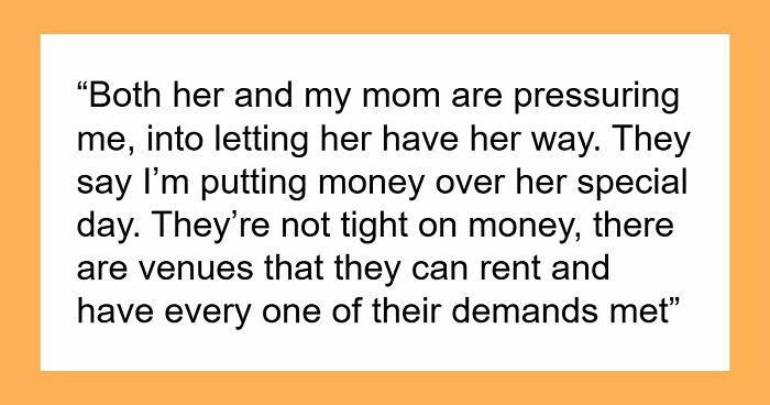 Bride Demands Sister Shut Down Her Business For Her Wedding, Then Sets Impossible Conditions And Loses It