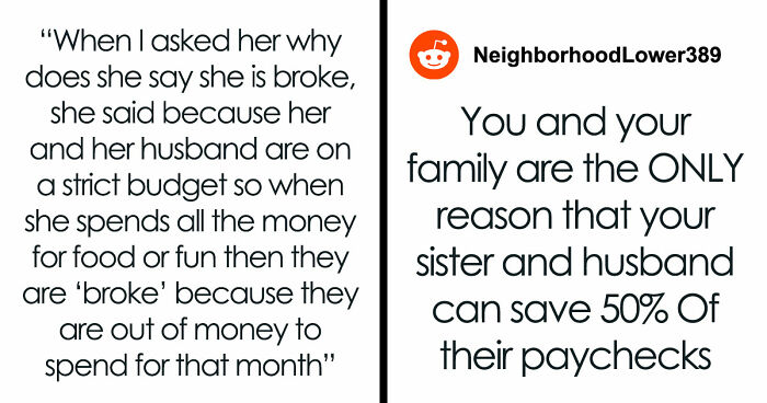 Shocked Woman Learns Sis And BIL Only Play At Being Broke To Scam Family, She Wants To Expose Them